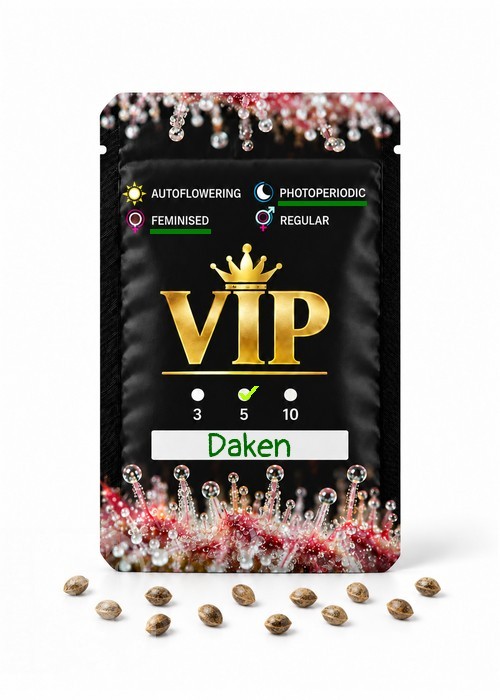 Семена марихуаны  Daken feminised GanjaVIP Seeds