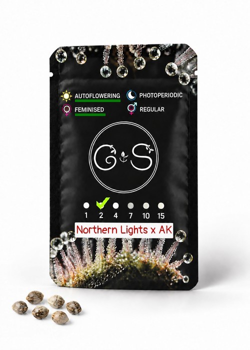 Семена ганжа  Auto Northern Lights x AK feminised Ganja Seeds